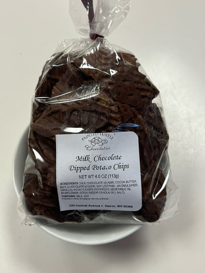Chocolate Covered Potato Chips image 1