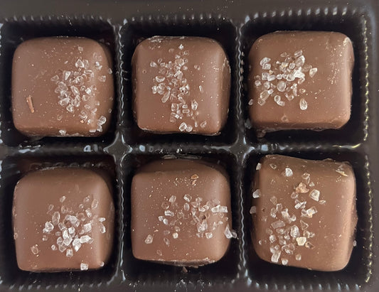Chocolate Sea Salt Caramels image 0